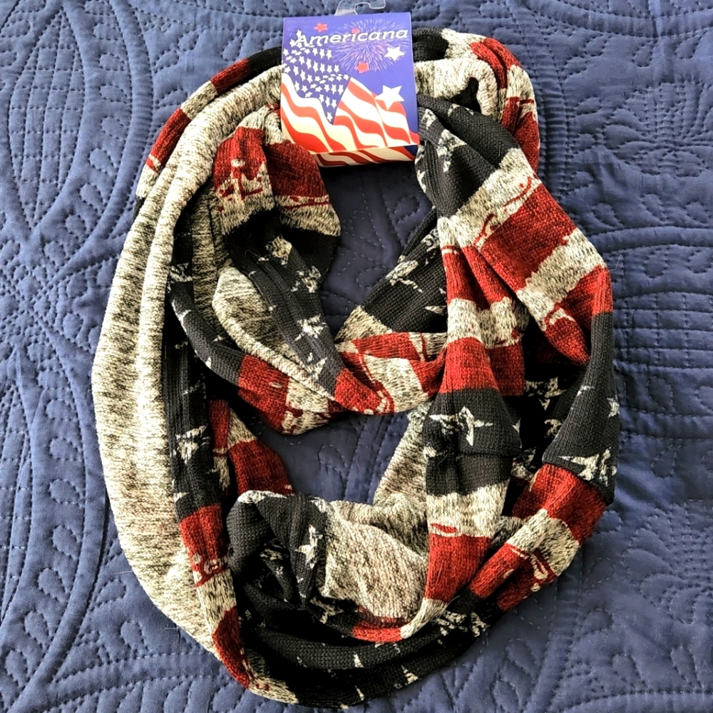 Patriotic Infinity Scarf